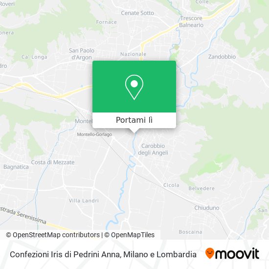 Mappa Confezioni Iris di Pedrini Anna