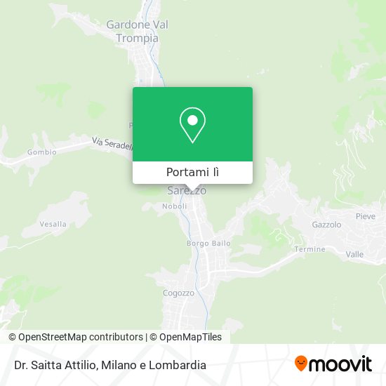 Mappa Dr. Saitta Attilio