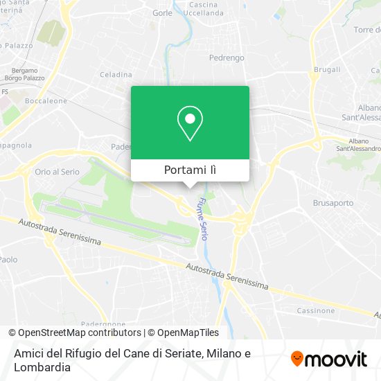 Mappa Amici del Rifugio del Cane di Seriate