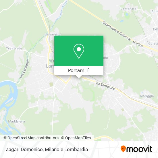 Mappa Zagari Domenico