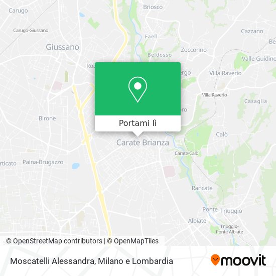 Mappa Moscatelli Alessandra