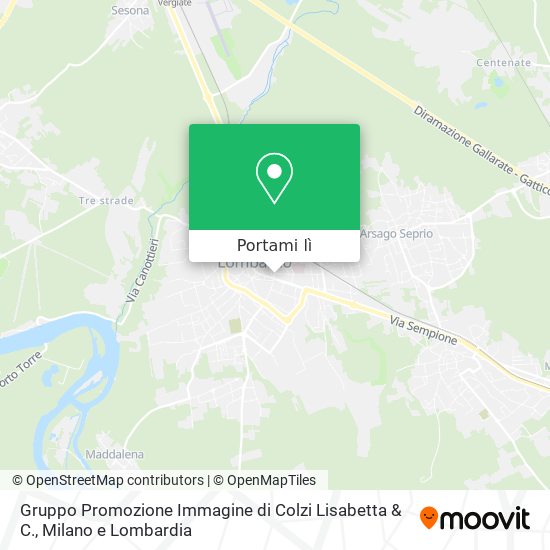 Mappa Gruppo Promozione Immagine di Colzi Lisabetta & C.