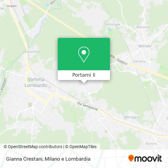 Mappa Gianna Crestani