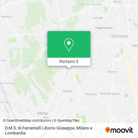 Mappa D.M.S. di Ferrantelli Liborio Giuseppe