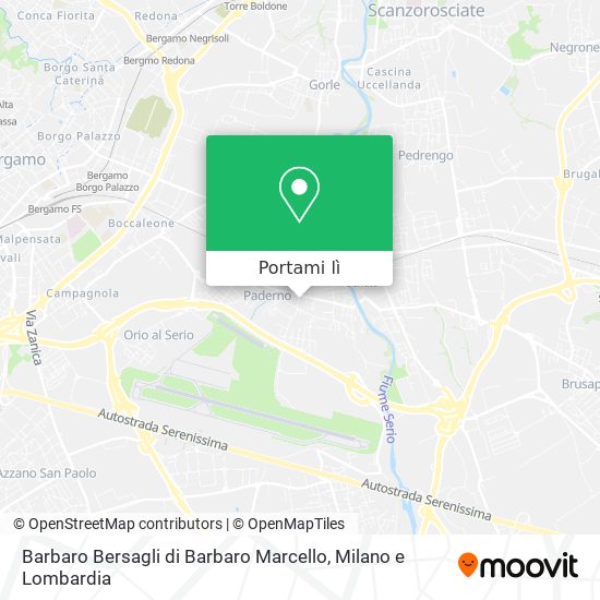 Mappa Barbaro Bersagli di Barbaro Marcello