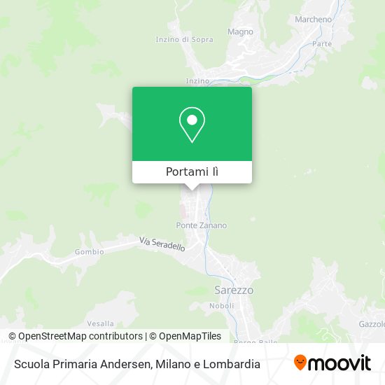 Mappa Scuola Primaria Andersen