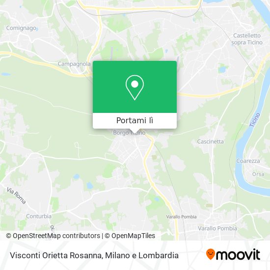 Mappa Visconti Orietta Rosanna