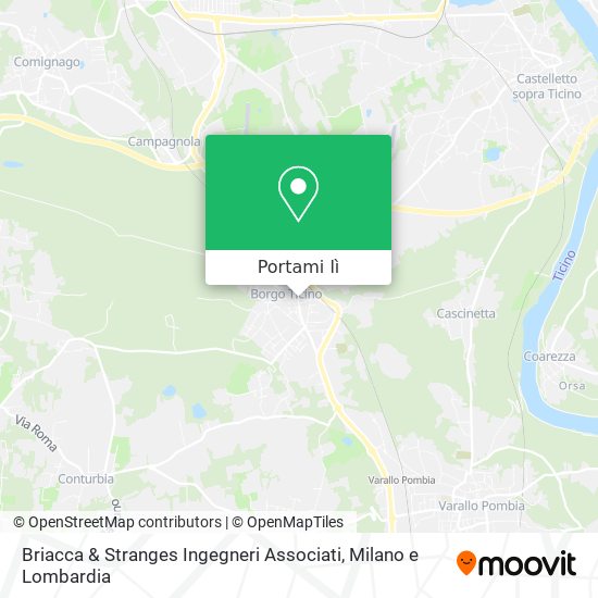 Mappa Briacca & Stranges Ingegneri Associati