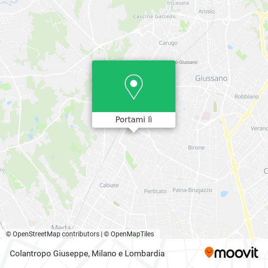 Mappa Colantropo Giuseppe