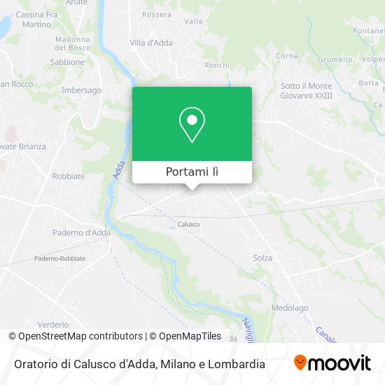 Mappa Oratorio di Calusco d'Adda