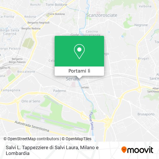 Mappa Salvi L. Tappezziere di Salvi Laura