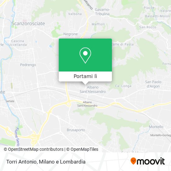 Mappa Torri Antonio