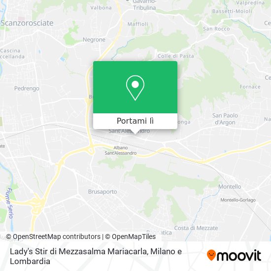 Mappa Lady's Stir di Mezzasalma Mariacarla