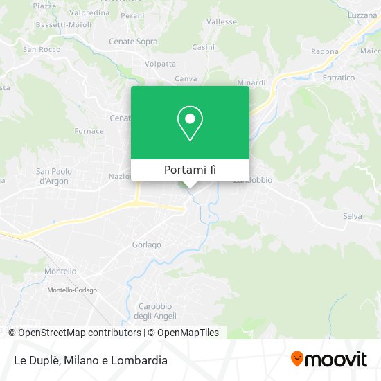 Mappa Le Duplè