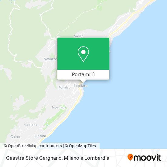 Mappa Gaastra Store Gargnano