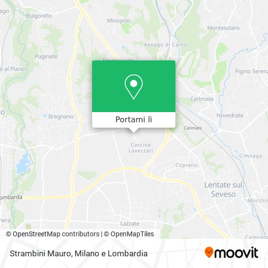 Mappa Strambini Mauro
