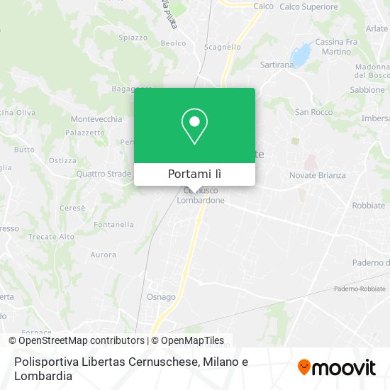 Mappa Polisportiva Libertas Cernuschese