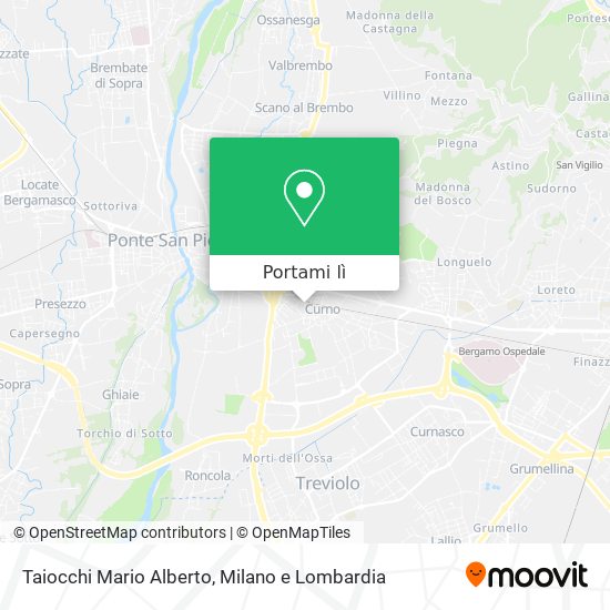 Mappa Taiocchi Mario Alberto