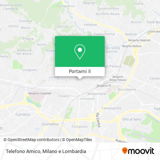 Mappa Telefono Amico