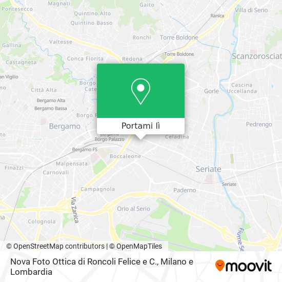 Mappa Nova Foto Ottica di Roncoli Felice e C.