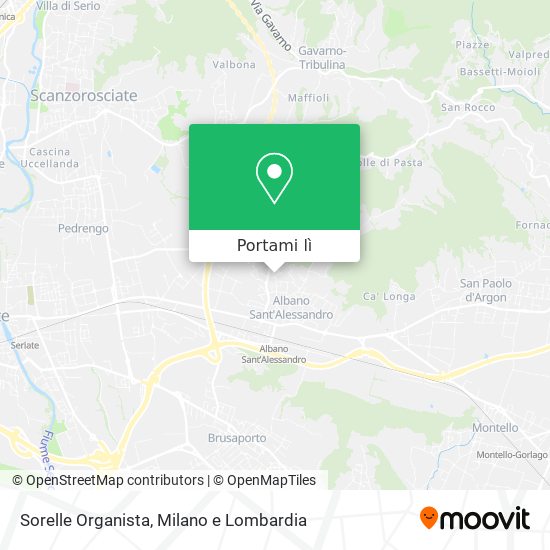 Mappa Sorelle Organista