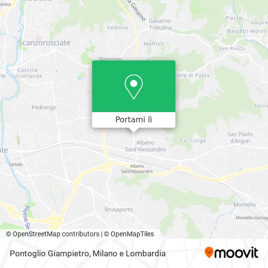 Mappa Pontoglio Giampietro