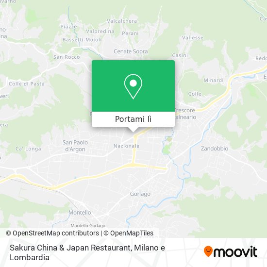 Mappa Sakura China & Japan Restaurant