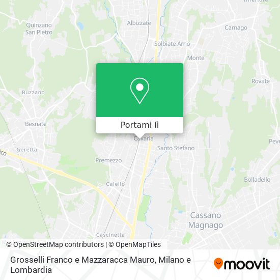 Mappa Grosselli Franco e Mazzaracca Mauro