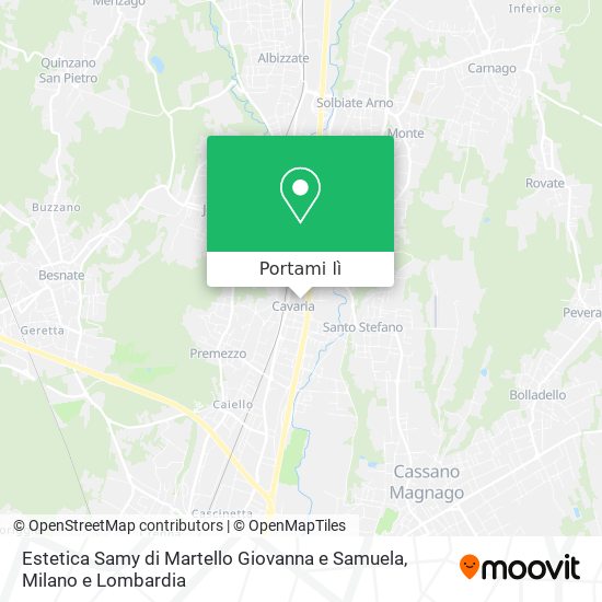 Mappa Estetica Samy di Martello Giovanna e Samuela