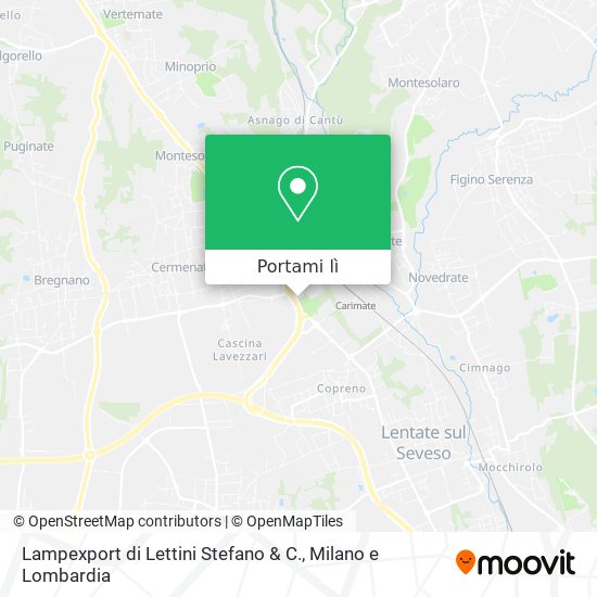 Mappa Lampexport di Lettini Stefano & C.