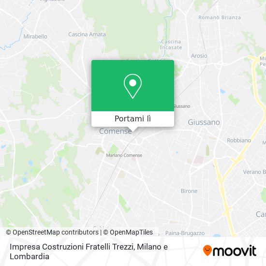 Mappa Impresa Costruzioni Fratelli Trezzi