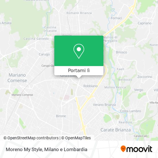 Mappa Moreno My Style