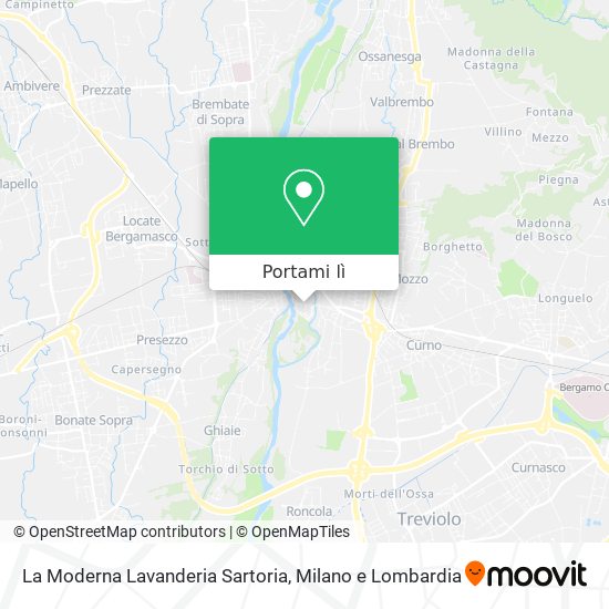 Mappa La Moderna Lavanderia Sartoria