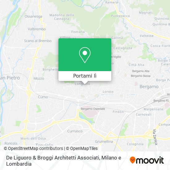 Mappa De Liguoro & Broggi Architetti Associati