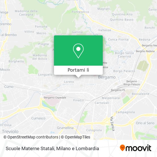 Mappa Scuole Materne Statali