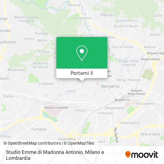 Mappa Studio Emme di Madonna Antonio