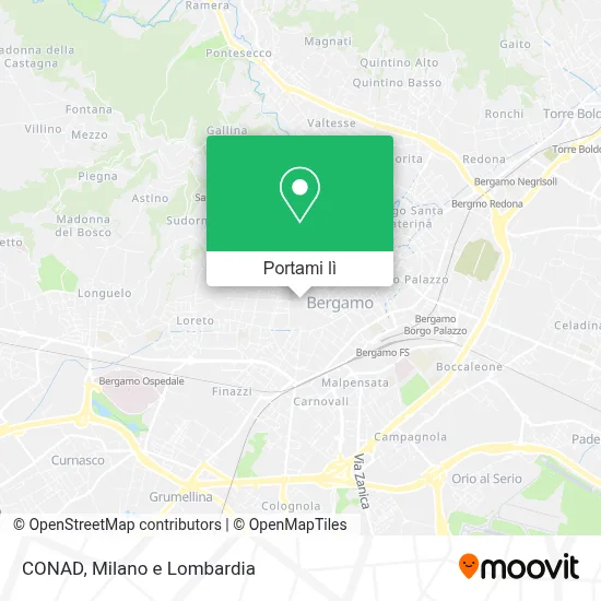 Mappa CONAD