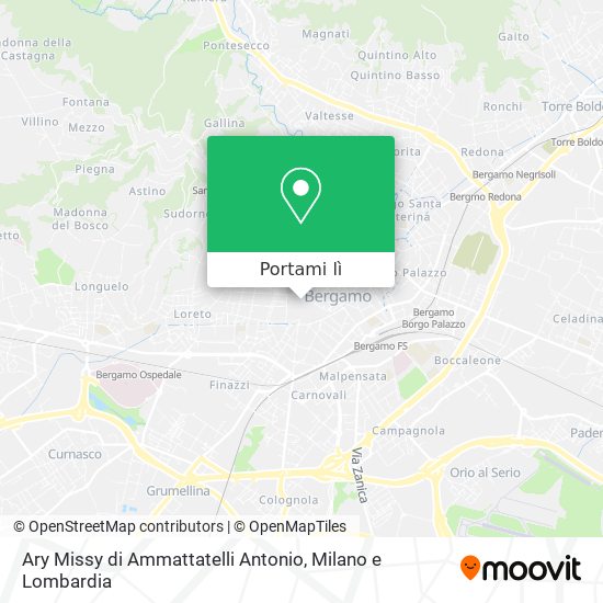 Mappa Ary Missy di Ammattatelli Antonio