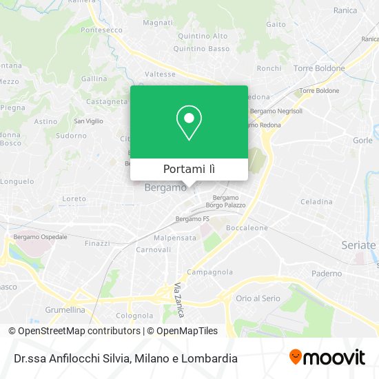 Mappa Dr.ssa Anfilocchi Silvia