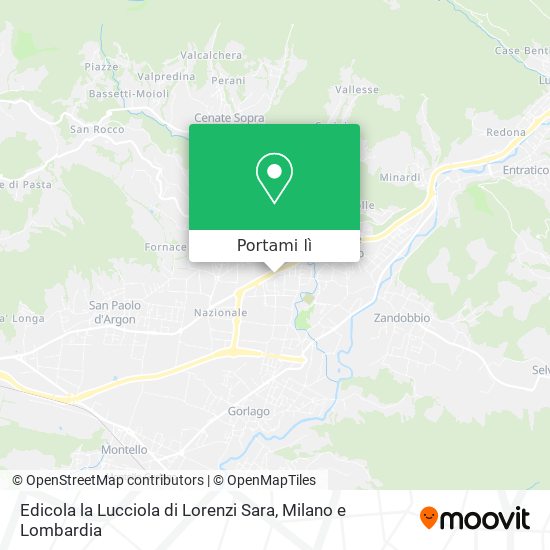 Mappa Edicola la Lucciola di Lorenzi Sara