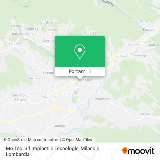 Mappa Mo.Tec. Srl Impianti e Tecnologie