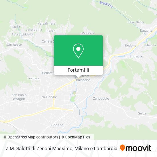 Mappa Z.M. Salotti di Zenoni Massimo
