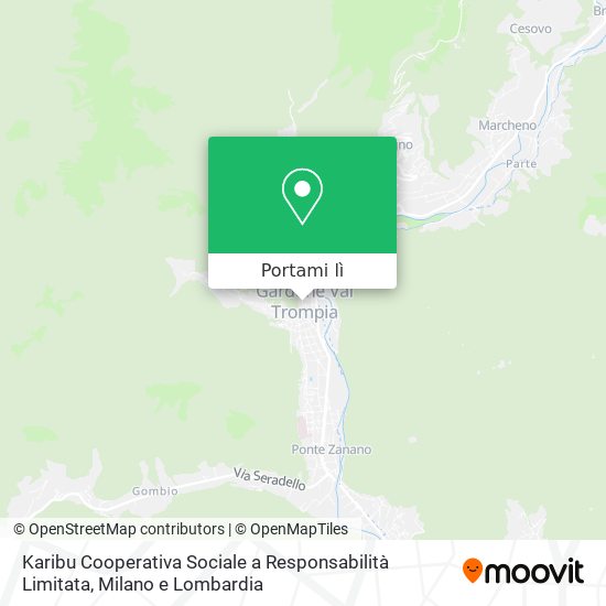 Mappa Karibu Cooperativa Sociale a Responsabilità Limitata