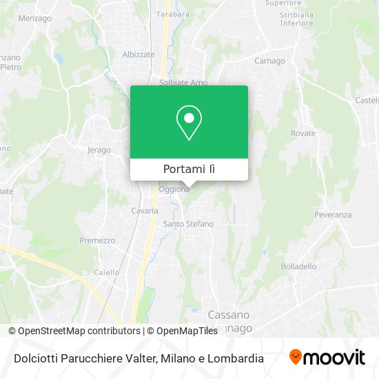 Mappa Dolciotti Parucchiere Valter