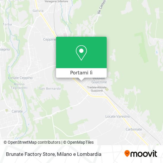 Mappa Brunate Factory Store