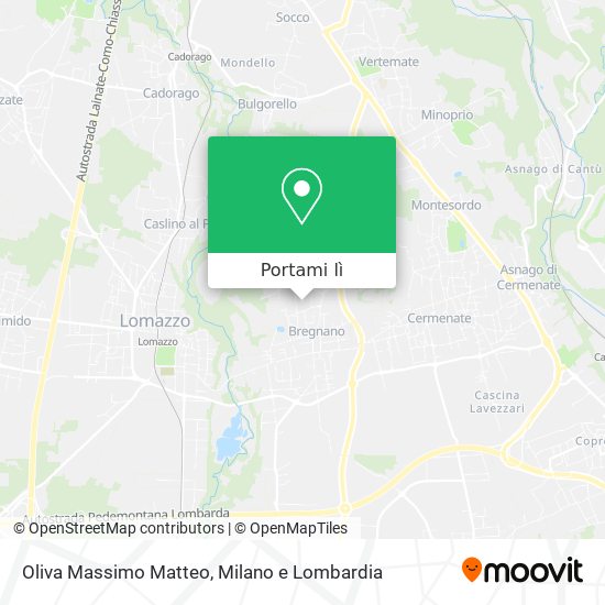 Mappa Oliva Massimo Matteo