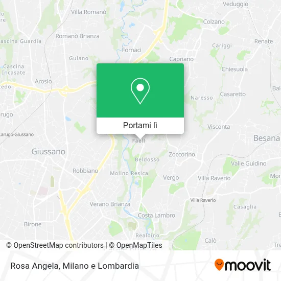 Mappa Rosa Angela