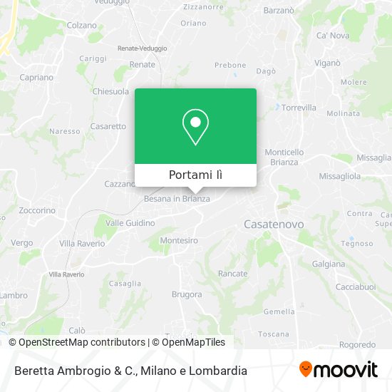 Mappa Beretta Ambrogio & C.