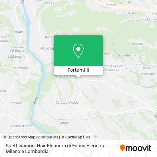 Mappa Spettiniamoci Hair Eleonora di Farina Eleonora