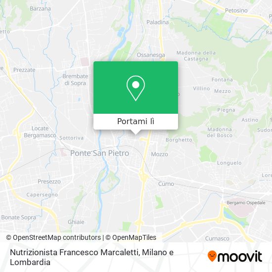 Mappa Nutrizionista Francesco Marcaletti